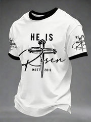Men's Christian Cross Print Tee
