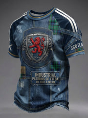 Unisex UK Scotland Football Lover 2026 Printed T-shir
