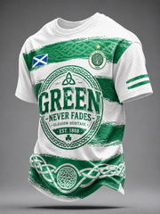 Men's UK Football Lover Scotland Printed short sleeve t-shirt