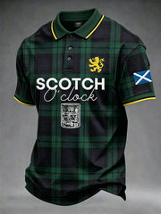 Men's Scotch Whisky Short Sleeve Top