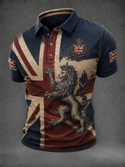 Men's British Lion Printed T-shirt