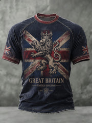 Men's British Lion Printed T-shirt