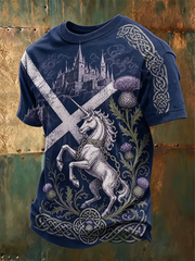 Men's Scotland Printed short sleeves t-shirt