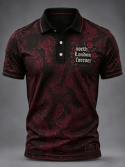 Men's north London forever Printed polo shirt