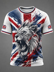 Men's British Lion Printed T-shirt
