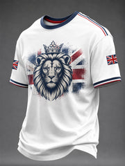 Men's British Lion Printed T-shirt