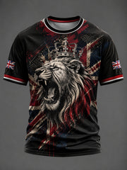 Men's British Lion Printed T-shirt