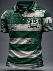 Men's Celtic Football Printed polo shirt