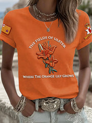 Women's 12th July Orangemen's Day Printed T-shirt