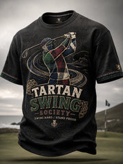 Men's Scotland Golf Lover Printed T-shirt