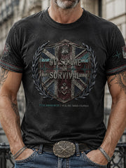 Men's UK PTSD Awareness Printed T-shirt