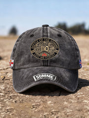 Unisex Battle of The Somme Veteran Printed Hat