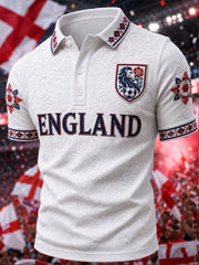 Men's Gift For Football Fans Print Casual Short Sleeve Top