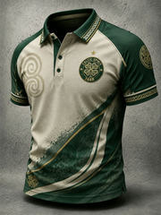 Men's Scotland football Lover Celtic Printed polo shirt