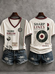 Women's Mods Culture Uk Music Lover Business Style Short-Sleeved T-Shirt