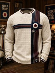 Men's Paul Weller And British Mod Culture Waffle Long Sleeve T-Shirt