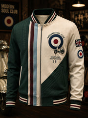Men's Paul Weller And British Mod Culture Lover Printed Monkey Jacket