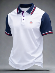 Men's Mods Culture UK Music Lover Business Style Printed polo shirt