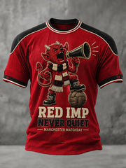 Men's Manchester Football Lover Printed T-shirt
