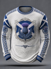 Men's St Andrew’s Day Waffle Top