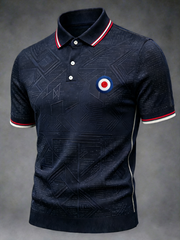 Men's Mods Culture UK Music Lover Business Style Printed polo shirt