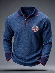 Men's UK Music Lover Mods Art Printed Casusal Tops