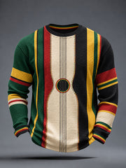 Men's Reggae Inspired Waffle Top