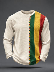 Men's Reggae Inspired Waffle T-Shirt