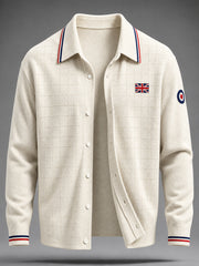 Men's UK Music Lover Mods Art Printed Coat