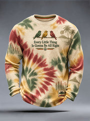 Men's Every Little Thing Is Gonna Be All Right Waffle Top