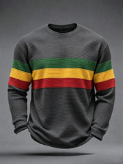 Men's Reggae Inspired  Waffle Top