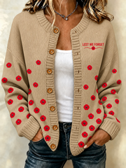 women's Remembrance Day Cardigan