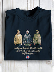 Men's Scotland Football Saturday Lover Printed T-shirt