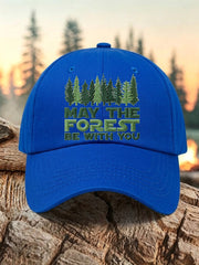 Unisex Resort May The Forest Be With You Print Cap