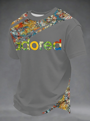 Men's adored Printed Waffle Short Sleeve