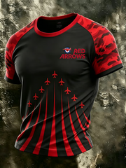 Men's British Red Arrows Print short sleeve t-shirt