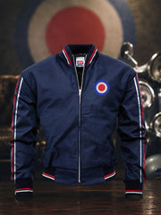 Men's UK Mods Music Lover Printed Monkey Jacket