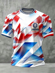 Men's UK Football Lover England Printed short sleeve t-shirt