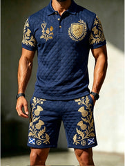 Men's England Football Art Print Suits