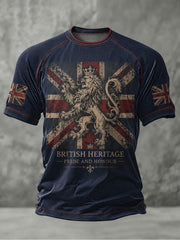 Men's British Lion Printed T-shirt