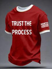 Men's North Lodon Forever Football Lover Printed T-shirt