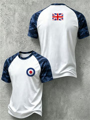 Men's Royal Air Force print short sleeve t-shirt