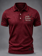 Men's north London forever Printed polo shirt