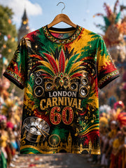 Men's 60th Anniversary Carnival Graphic Short Sleeve T-shirt