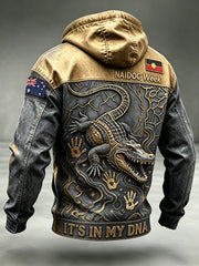 Men's Australia Naidoc Week Oversized Drop-Shoulder Hoodie With Pockets