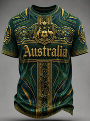 Men's Australia Football Short Sleeve Shirt