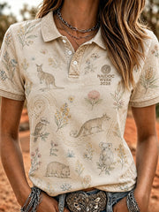 Women's Australia Naidoc Week Polo T-Shirt