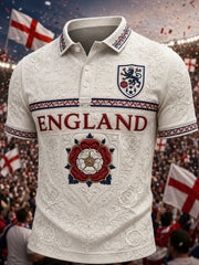 Men's Gift For Football Fans Print Casual  Short Sleeve Top
