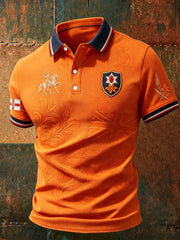 Men's Orangemen's Day Art Printed Casual Tops