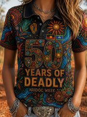 Women's Australia Naidoc Week Polo T-Shirt